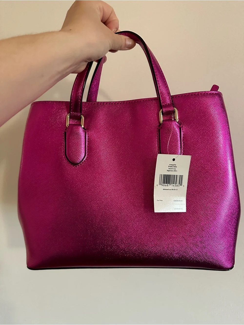 Kate Spade Evangeline Laural way purse